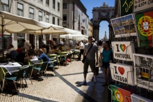 turistas en lisboa